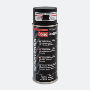 CorroProtect Spray Paint Matte Black 400ml