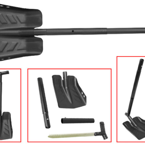 Sno-X Shovel with Saw Aluminium