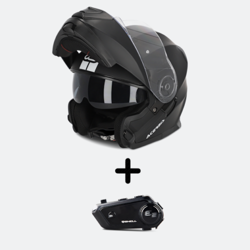 34438a4c20db4fa4b49f1ad342e447d2_2_PP-4988172_0_10.png Acerbis Serel Modular Helmet Matt Black with Snell E-2 Intercom