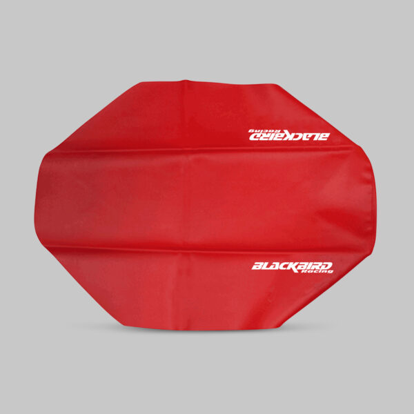 Blackbird Traditional Motorcycle Seat Cover Red
