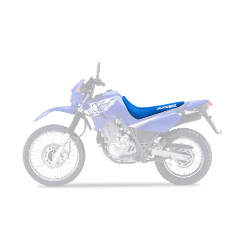 Blackbird Traditional Motorcycle Seat Cover Blue