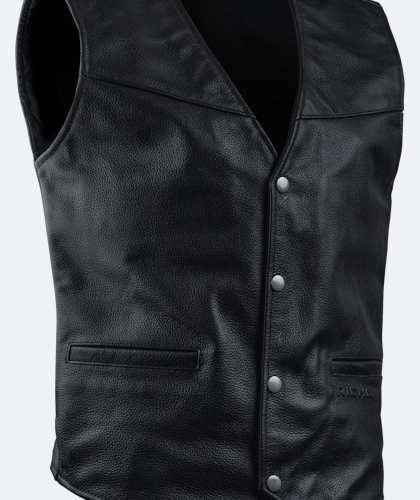 Richa Gilet Leather Vest without Frangles