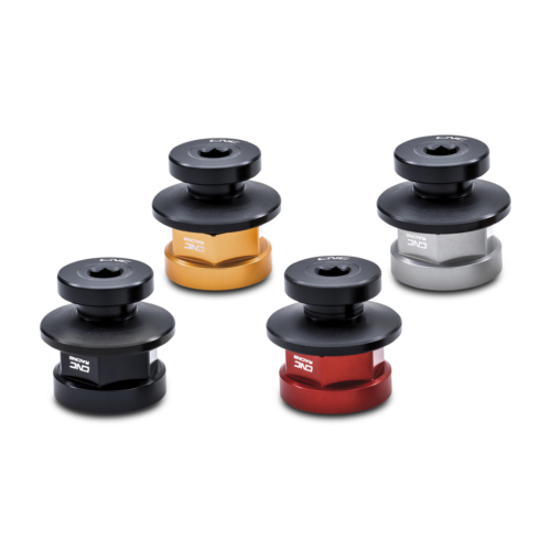 CNC Racing Rear Wheel Nuts With Rear Stand Support