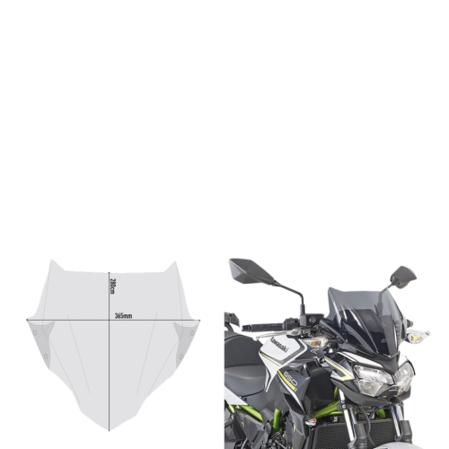 Givi S Bike Specific Windscreen Smoked