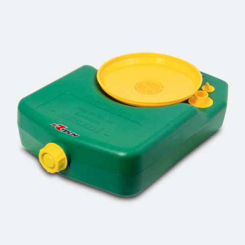 Rtech Eco 12L Fuel Jug with Funnel Green-Yellow