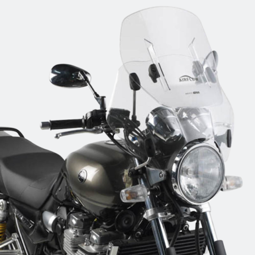 Givi Universal AF49 Airflow Adjustable Windscreen Clear