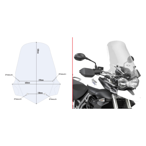 Givi DT-Kit Windscreen Mounting Kit