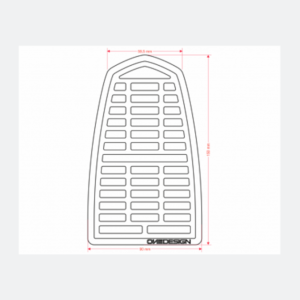 OneDesign Soft Touch Leather Tank Pad