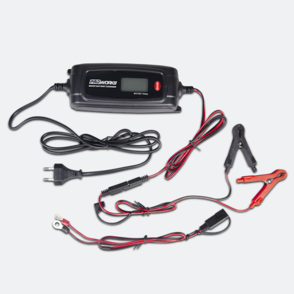 Proworks Smart Battery Charger Black