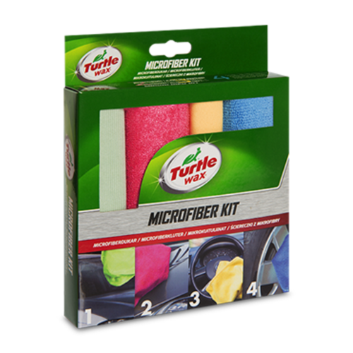 Turtle Wax Microfiber Cloths 4-Pack